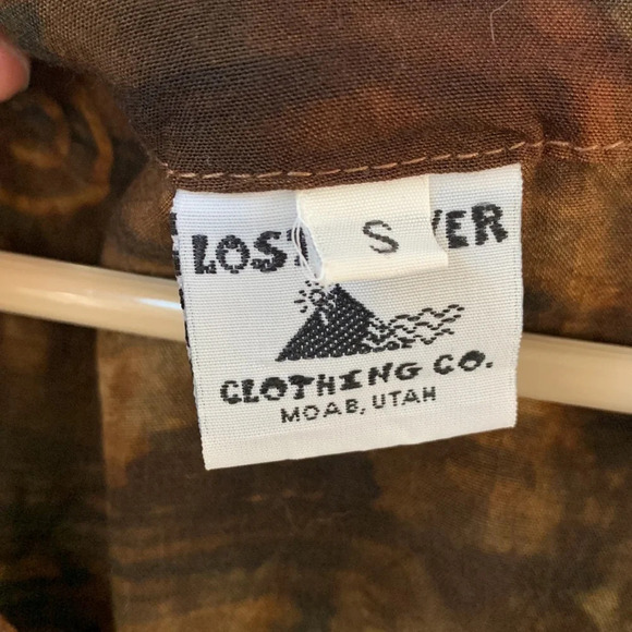 Lost River clothing co. Moab Utah Bohemian Tie Dye Baltic Aztec midi dress small - Picture 11 of 11